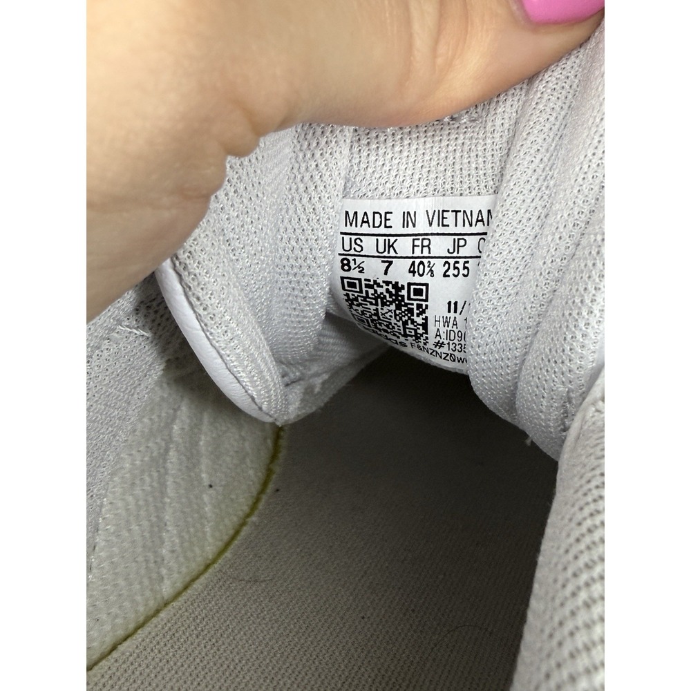 Adidas VL Court 3.0 Cloud White Gum Womens Size 8.5 - Picture 9 of 9